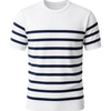 Heritage Navy Blue Striped Knit Tee