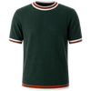 Urban Bottle Green Rib Knit Tee