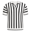 Noir Ivory Striped Knit Polo